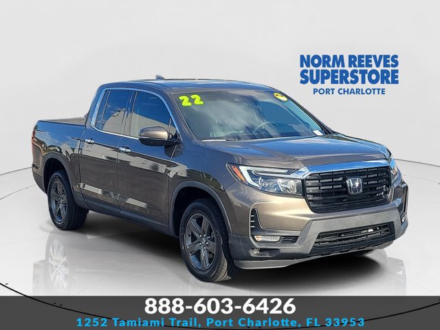 Certified 2022 Honda Ridgeline RTL-E image 1
