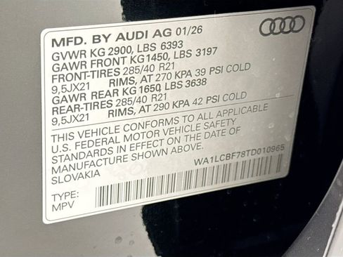 New 2026 Audi Q7 2.0T Premium Plus image 35