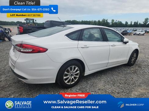 Used 2017 Ford Fusion S FWD image 4