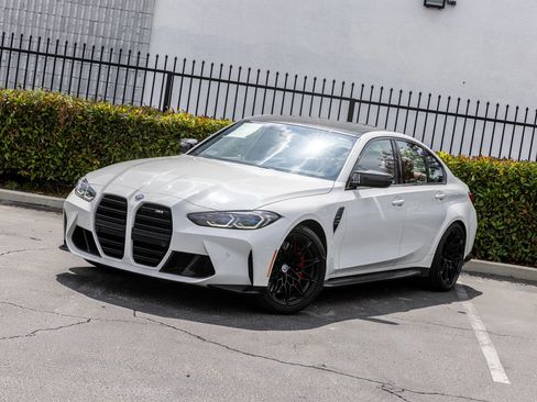 Used 2023 BMW M3 w/ M Carbon Exterior Package RWD image 42