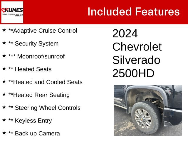 Used 2024 Chevrolet Silverado 2500 High Country w/ High Country Premium Package AWD/4WD image 4
