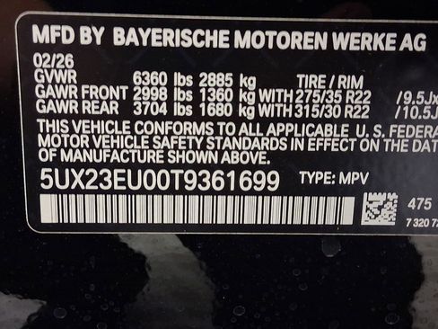 New 2026 BMW X5 xDrive40i w/ M Sport Package AWD/4WD image 18