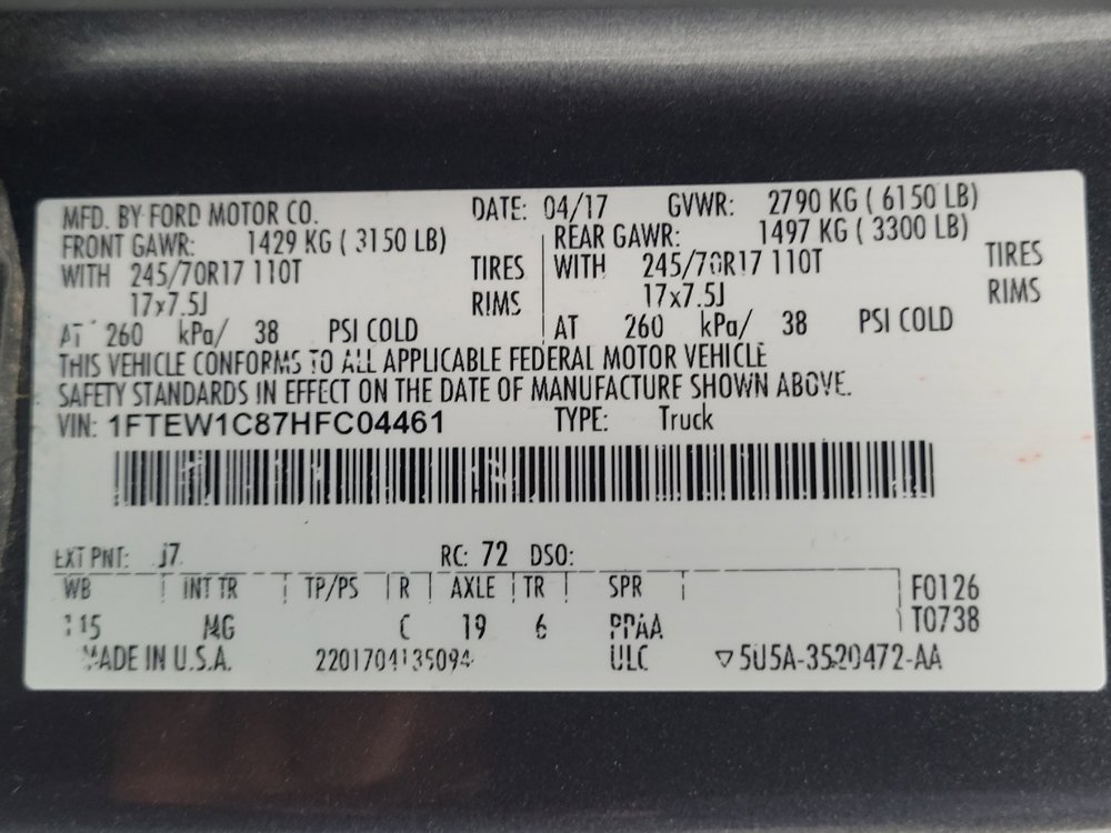 Used 2017 Ford F150 XLT RWD image 33