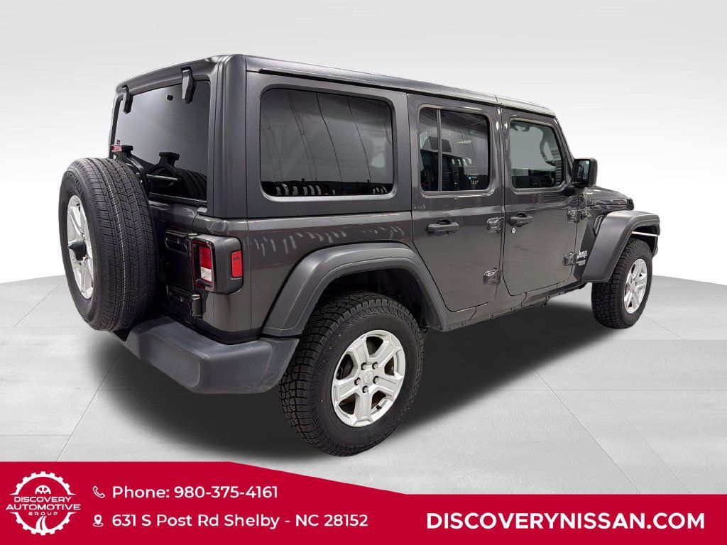 Used 2019 Jeep Wrangler Unlimited Sport S AWD/4WD image 6