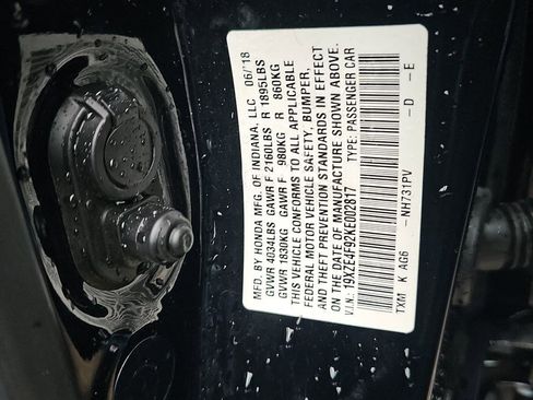 Used 2019 Honda Insight Touring image 20