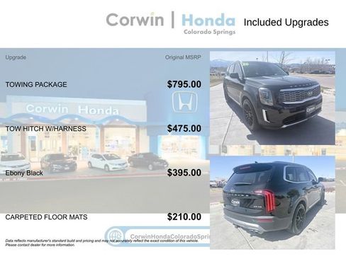 Used 2020 Kia Telluride EX w/ Towing Package AWD/4WD image 4
