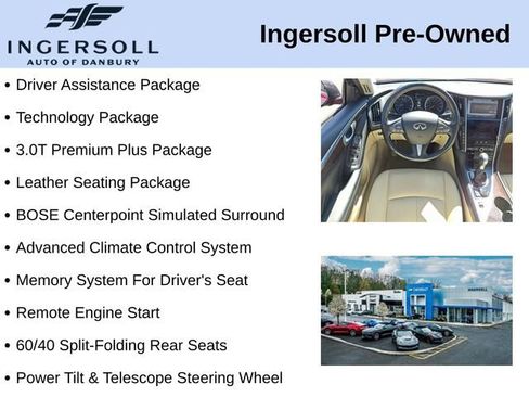 Used 2016 INFINITI Q50 3.0t Premium w/ Driver Assistance Package RWD image 5