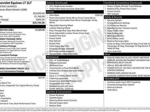 Used 2018 Chevrolet Equinox LT w/ Redline Edition AWD/4WD image 10