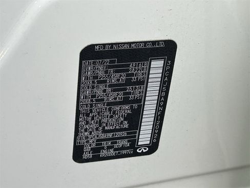 Certified 2022 INFINITI QX50 Luxe w/ Appearance Package image 11