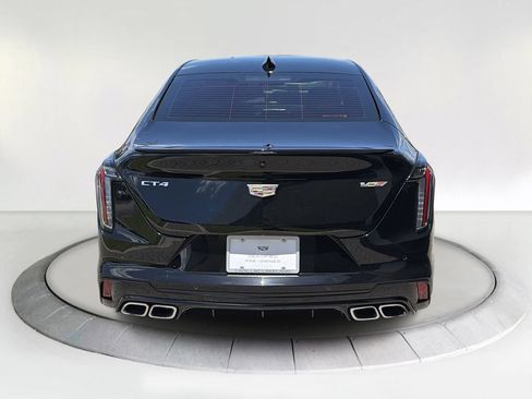 Certified 2023 Cadillac CT4 V w/ Navigation Package RWD image 4
