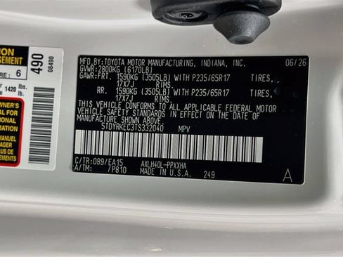 Used 2026 Toyota Sienna XLE FWD image 34