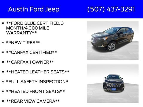 Certified 2022 Ford Edge SEL image 7