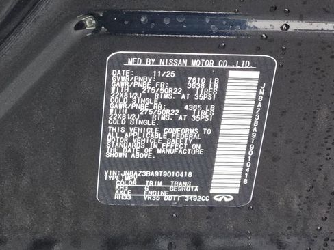 New 2026 INFINITI QX80 Luxe w/ Cargo Package image 17