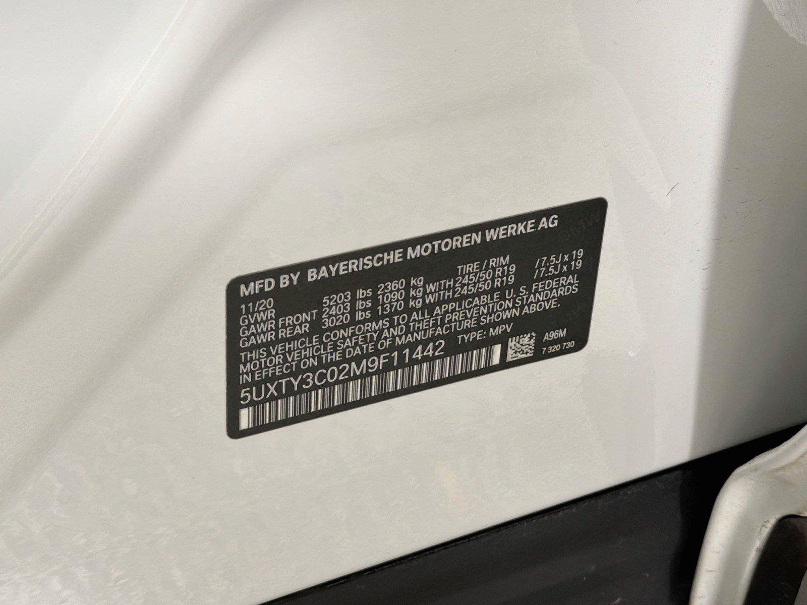 Used 2021 BMW X3 sDrive30i w/ Convenience Package RWD image 32