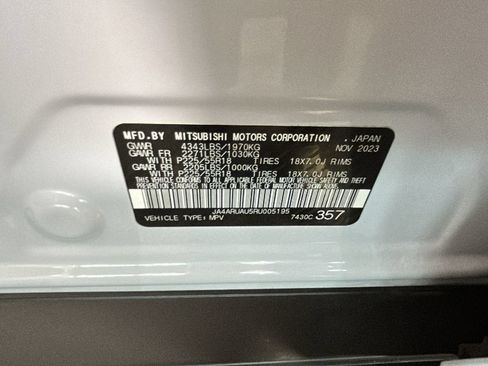 Used 2024 Mitsubishi Outlander Sport AWD image 10