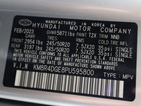 Used 2023 Hyundai Palisade SEL w/ Premium Package AWD/4WD image 63