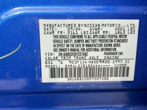 Used 2025 Nissan Sentra SV w/ All-Weather Package FWD image 28