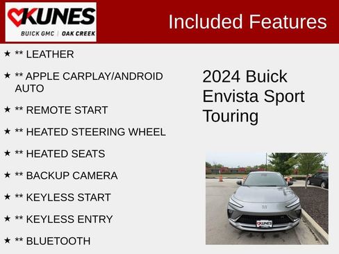 Used 2024 Buick Envista Sport Touring w/ Convenience I Package FWD image 2
