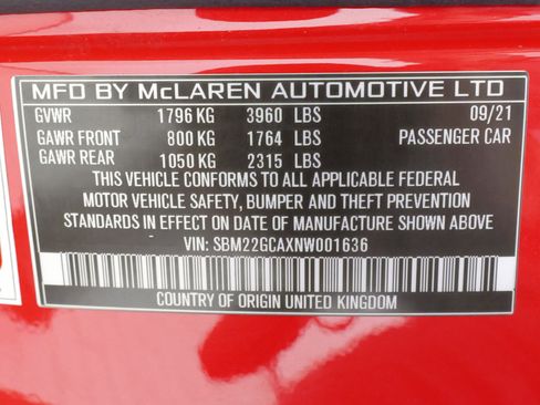 Used 2022 McLaren GT image 70