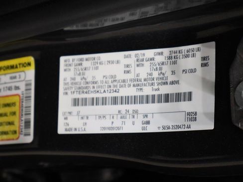 Used 2019 Ford Ranger XLT w/ Equipment Group 301A Mid image 35