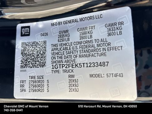 New 2026 GMC Canyon Denali w/ LPO, Denali Black Edition AWD/4WD image 42