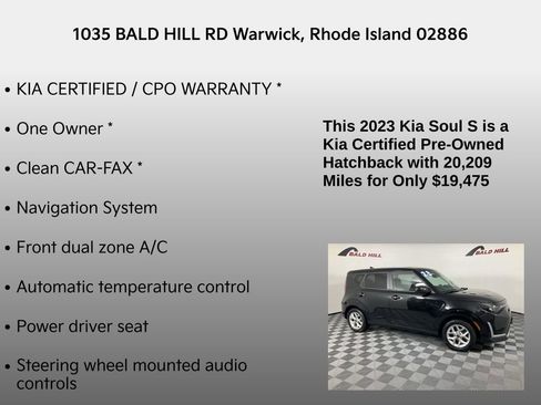 Certified 2023 Kia Soul S image 7
