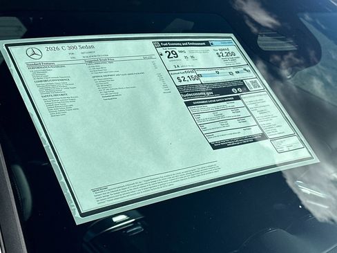 New 2026 Mercedes-Benz C 300 Sedan image 29