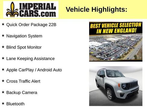 Used 2022 Jeep Renegade Latitude AWD/4WD image 3