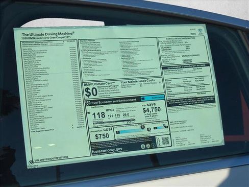 New 2026 BMW i4 eDrive40 RWD image 18
