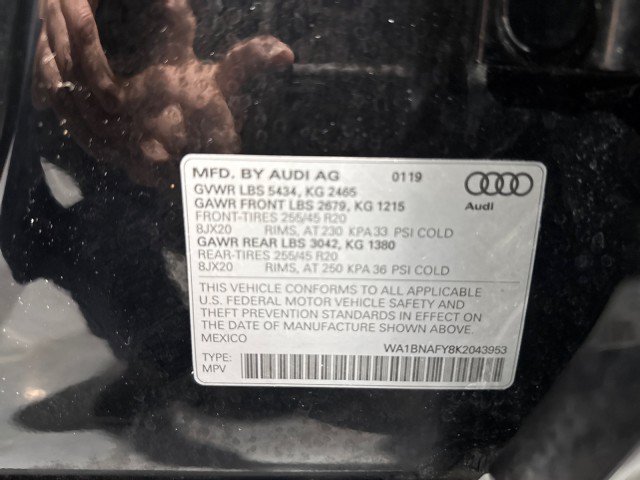 Used 2019 Audi Q5 2.0T Premium Plus w/ Premium Plus Package AWD/4WD image 80