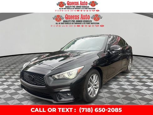 Used 2021 INFINITI Q50 Pure w/ Cargo Package AWD/4WD image 1