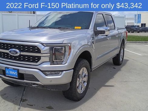 Used 2022 Ford F150 Platinum w/ Equipment Group 701A High AWD/4WD image 2