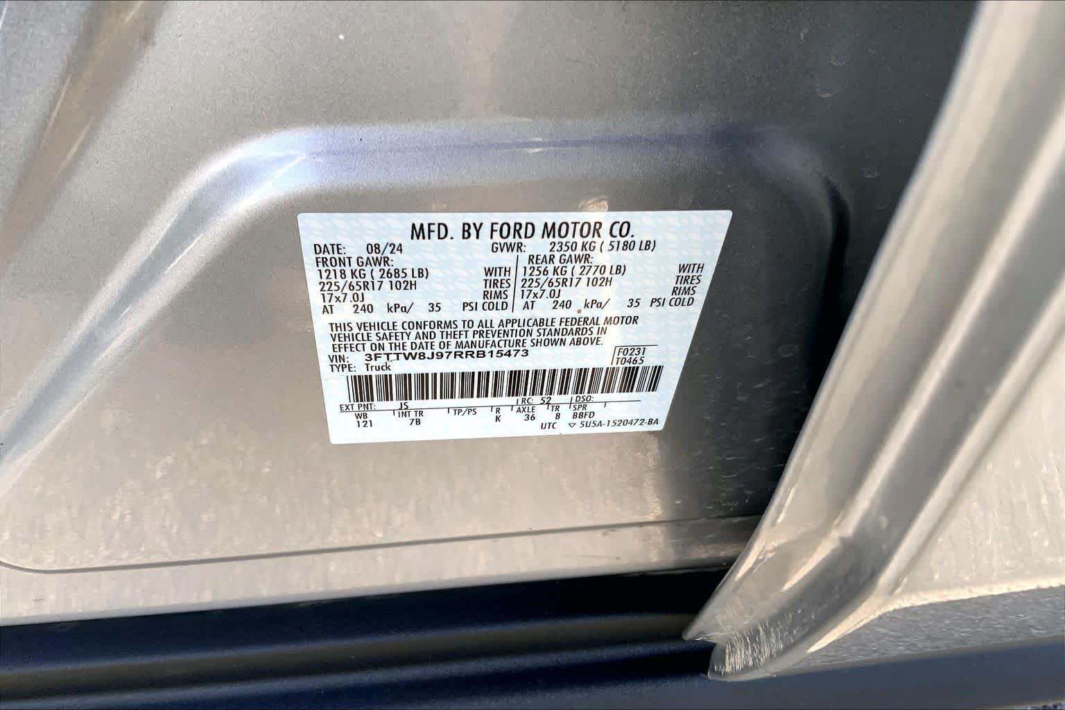 Used 2024 Ford Maverick XLT w/ XLT Luxury Package AWD/4WD image 33