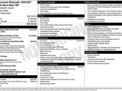Used 2023 Chevrolet Silverado 1500 RST AWD/4WD image 7
