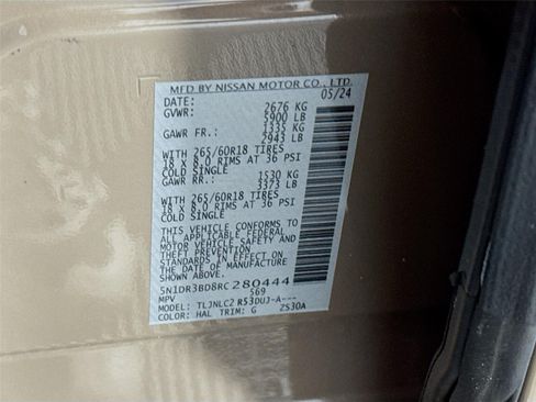 Certified 2024 Nissan Pathfinder Rock Creek AWD/4WD image 31