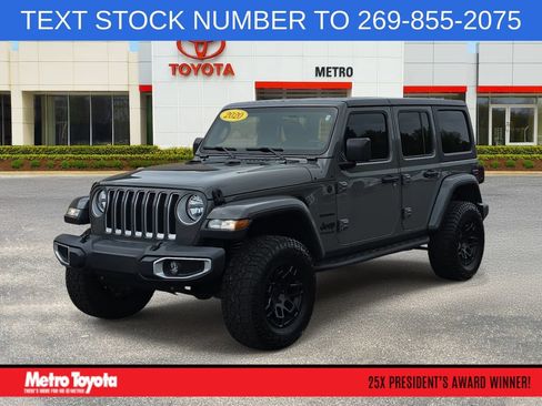 Used 2020 Jeep Wrangler Unlimited Sahara AWD/4WD image 1