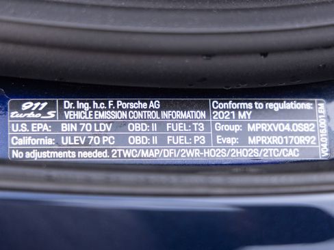 Certified 2021 Porsche 911 Turbo S AWD/4WD image 35