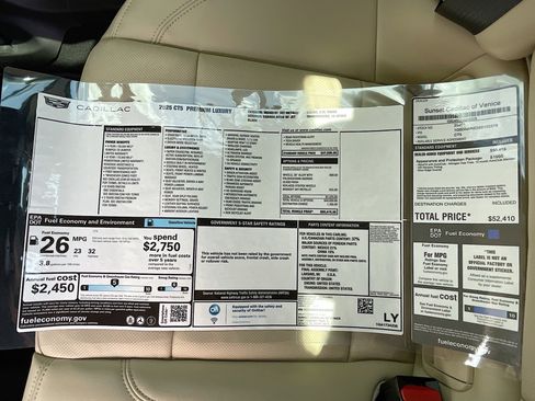 New 2025 Cadillac CT5 Premium Luxury image 18