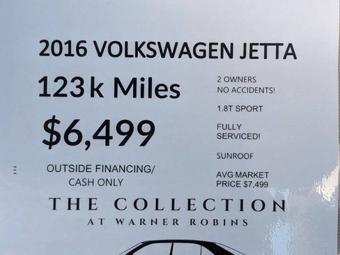 Used 2016 Volkswagen Jetta Sport w/ Lighting Package FWD image 5