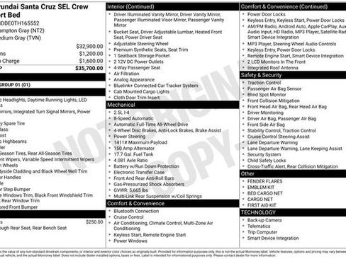 New 2026 Hyundai Santa Cruz SEL AWD/4WD image 4