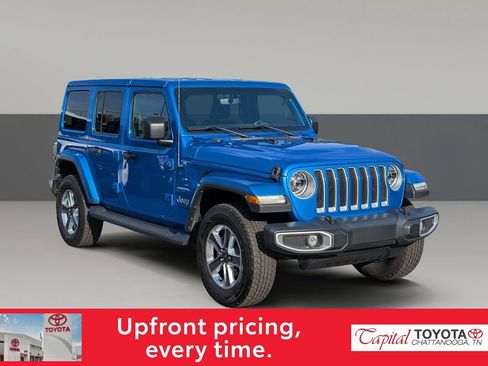 Used 2021 Jeep Wrangler Unlimited Sahara image 2