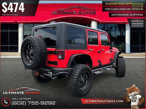 Used 2013 Jeep Wrangler Unlimited Sahara AWD/4WD image 7