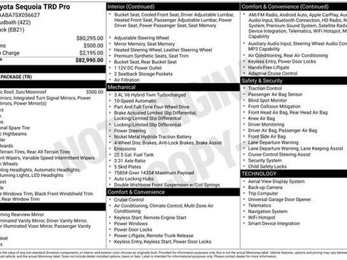 Used 2025 Toyota Sequoia TRD Pro AWD/4WD image 5