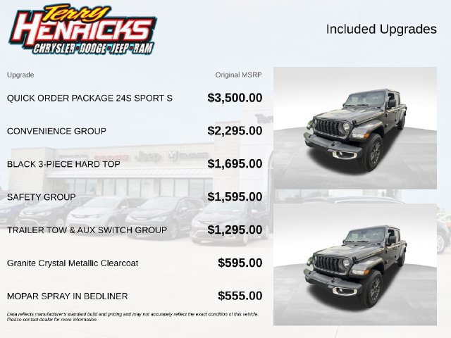 Used 2025 Jeep Gladiator Sport AWD/4WD image 8