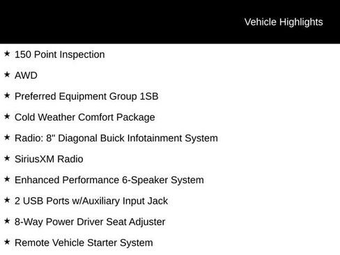 Used 2022 Buick Encore GX Preferred w/ Cold Weather Comfort Package AWD/4WD image 2