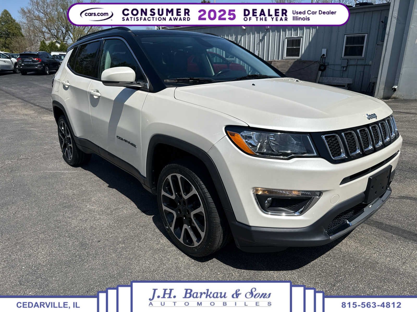 Used 2018 Jeep Compass Limited w/ Navigation Group AWD/4WD image 1