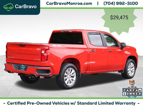 Certified 2020 Chevrolet Silverado 1500 Custom w/ Custom Value Package AWD/4WD image 8
