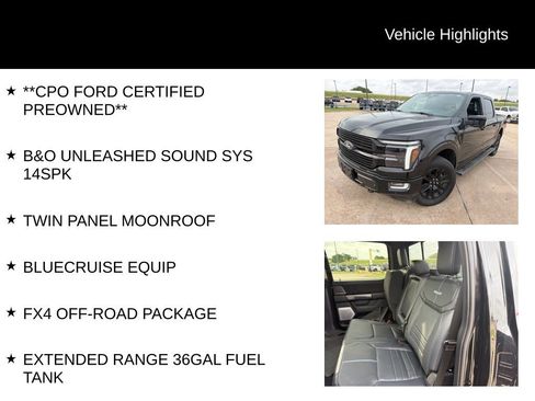 Used 2024 Ford F150 Platinum w/ Equipment Group 702A High AWD/4WD image 5