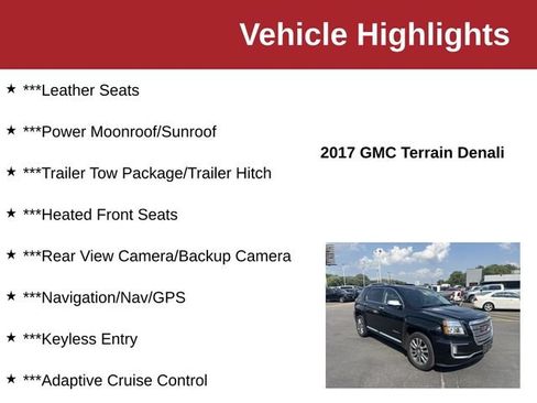 Used 2017 GMC Terrain Denali AWD/4WD image 10