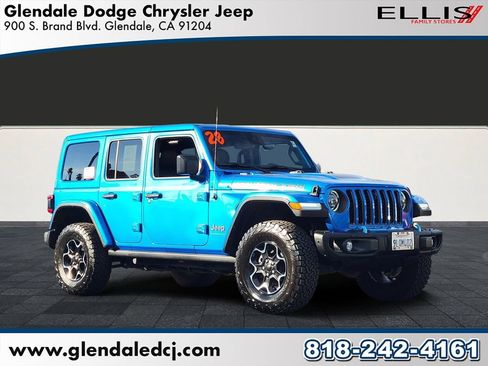 Used 2023 Jeep Wrangler Unlimited Rubicon 4xe w/ Steel Bumper Group AWD/4WD image 1
